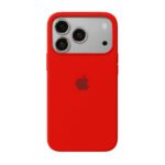 Thiki Silikonis iPhone 17 Pro Max - Kokkino